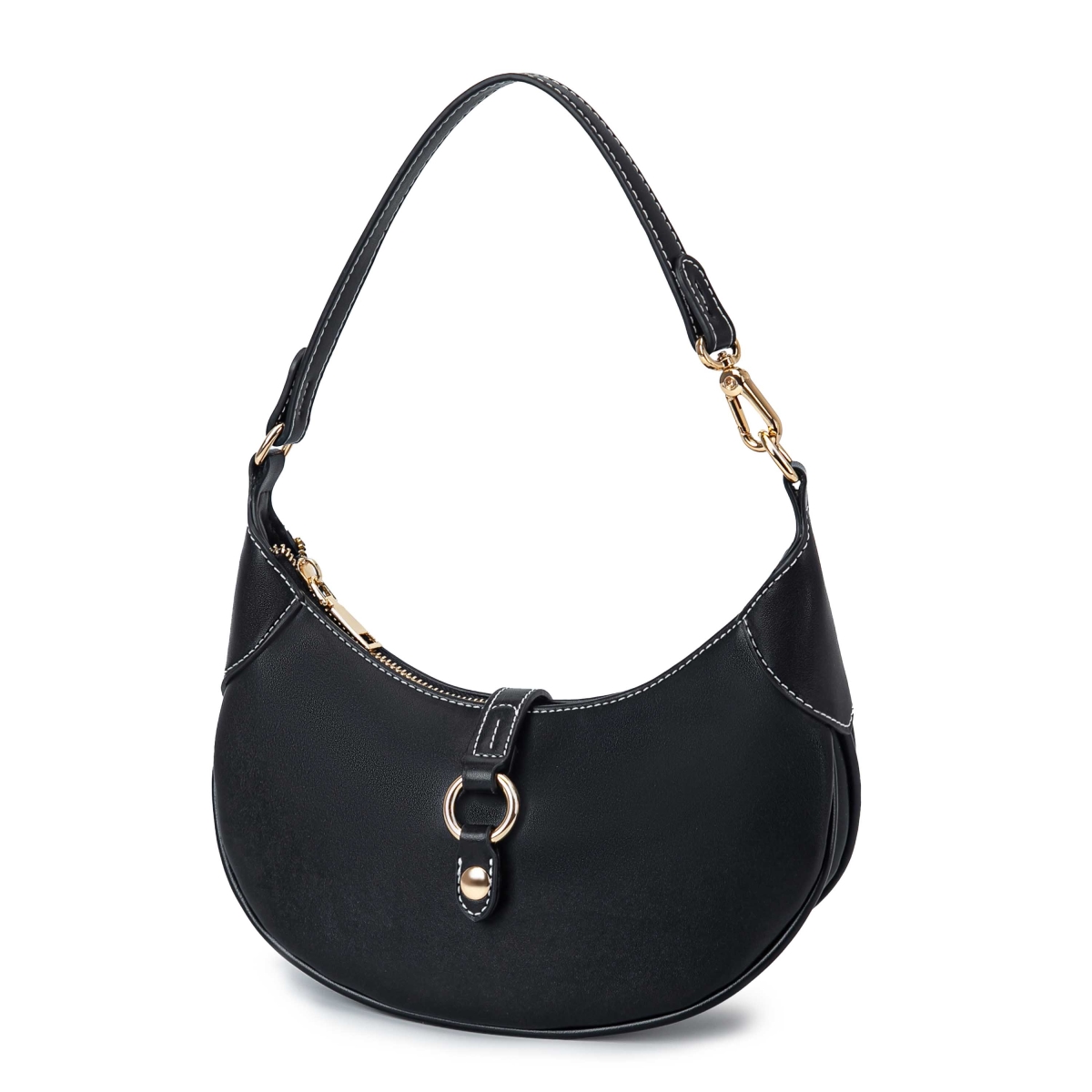 JMR-L565BK Mire Womens Shoulder Bag Vegan Leather Handbag