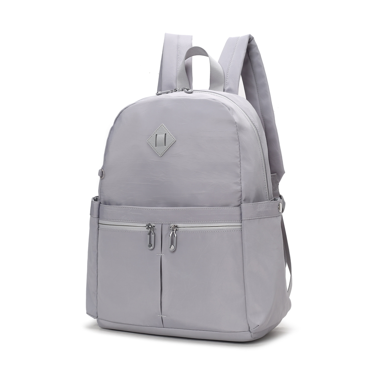JMR-31159LGY Tatum Womens Backpack Vegan Leather Daypack Bag