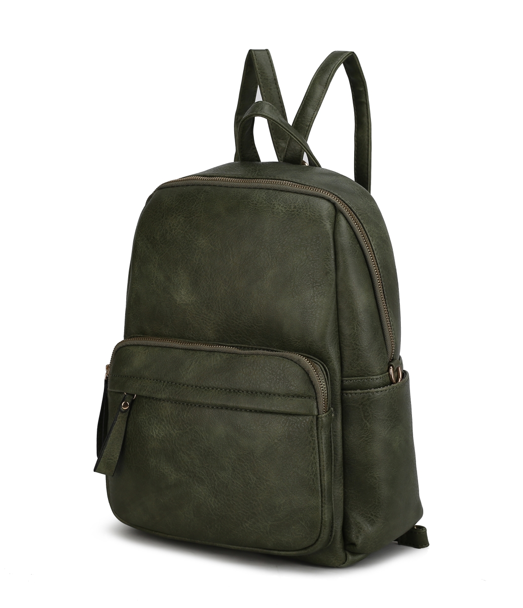 JMR-3543B-EM Yolane Womens Backpack Vegan Leather Daypack Bag