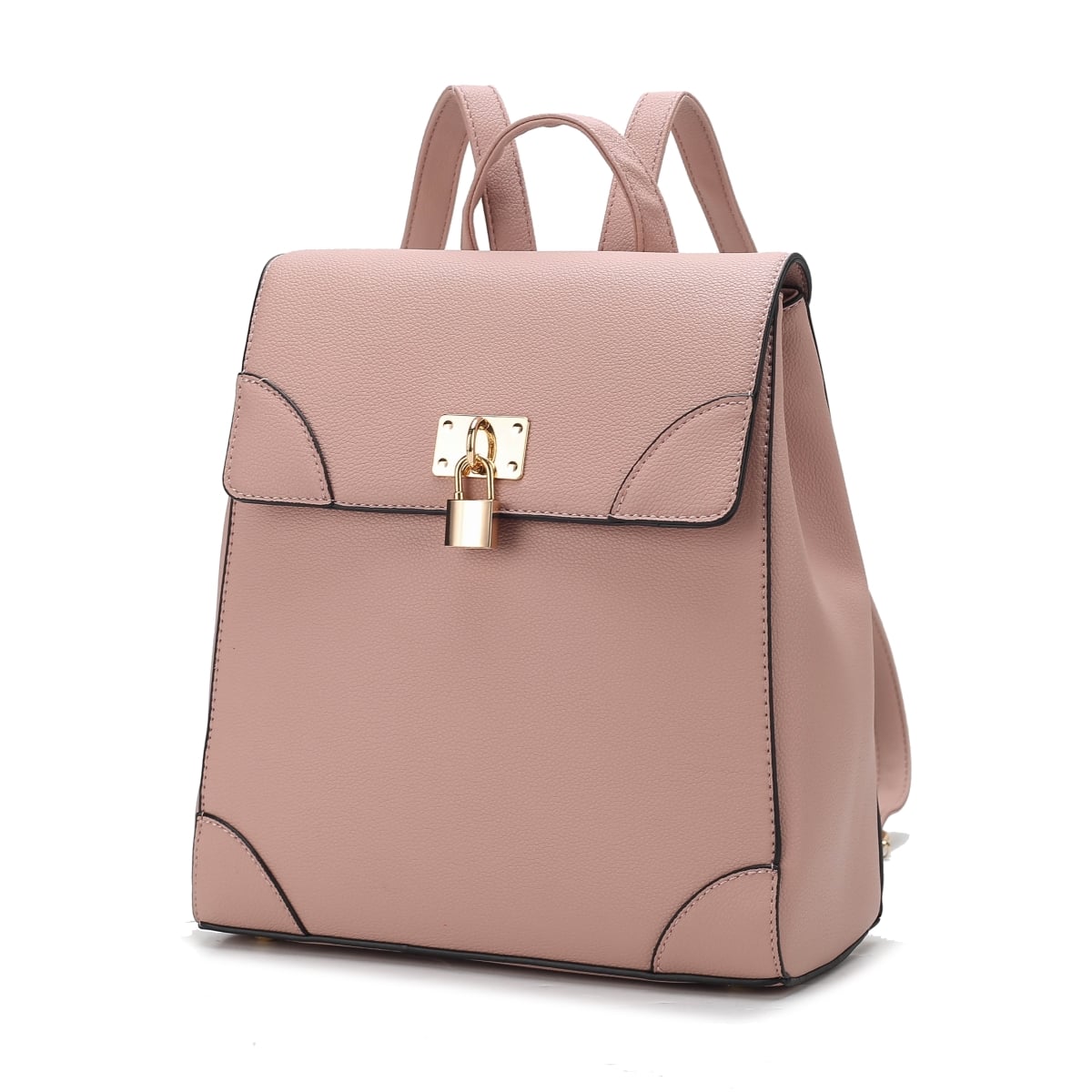 JMR-30582BLS Sansa Womens Backpack Vegan Leather Daypack Bag