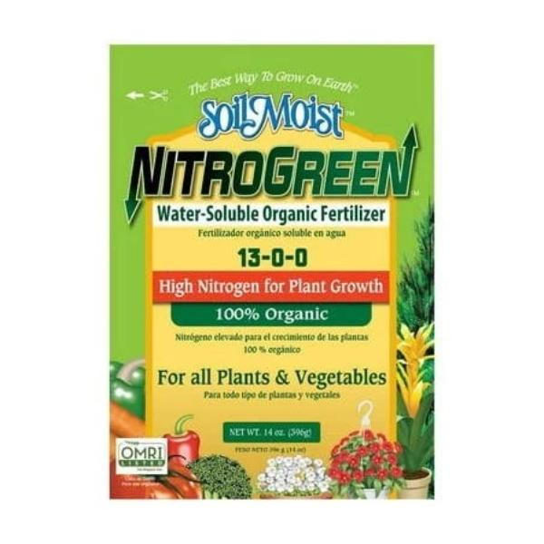Soil Moist Nitrogreen Water Soluble Organic Fertilizer All Plants & Vegetables