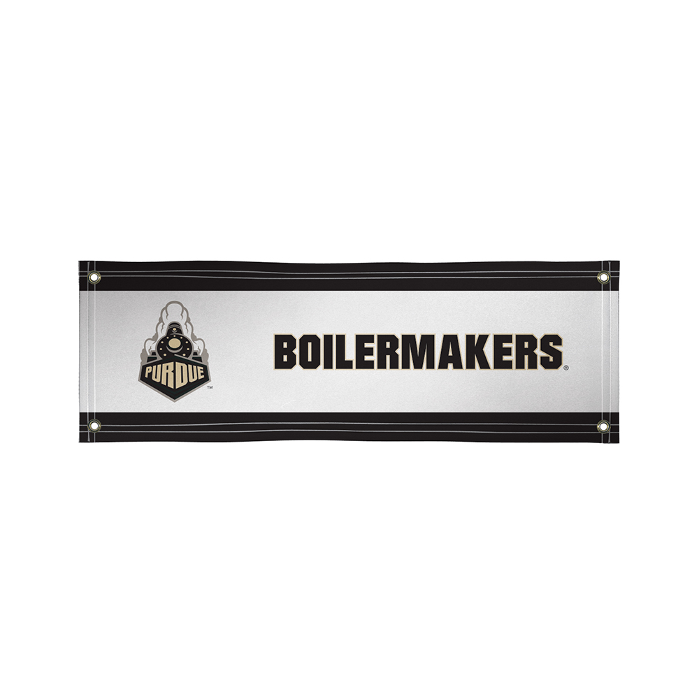Picture of Victory VIC-810022PUR-001-IFS Purdue Boilermakers NCAA Vinyl Banner&#44; 2 x 6 ft.