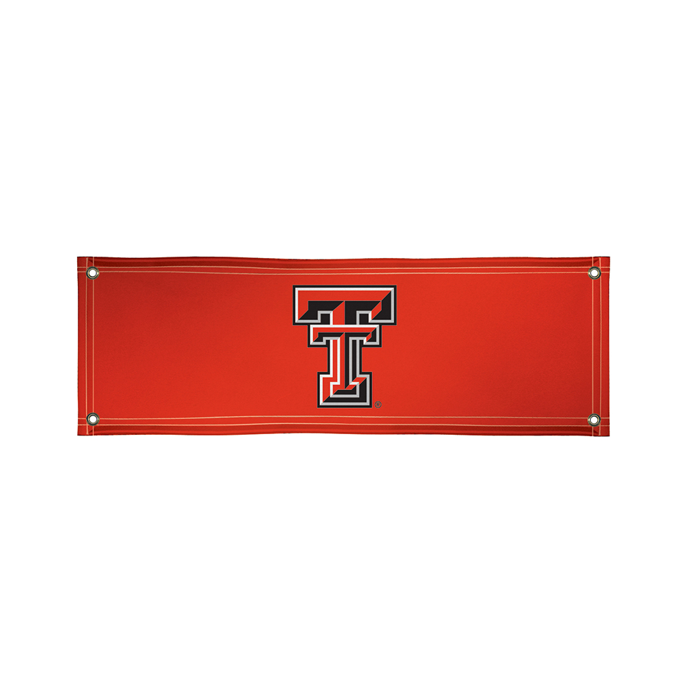Picture of Victory VIC-810022TTU-002-IFS Texas Tech Red Raiders NCAA Vinyl Banner&#44; 2 x 6 ft.