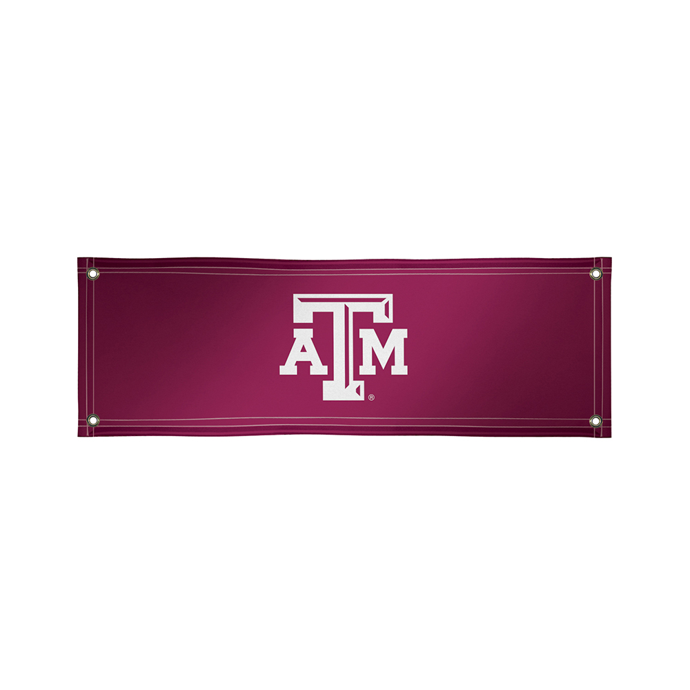 Picture of Victory VIC-810022TXAM-002-IFS Texas A&M Aggies NCAA Vinyl Banner&#44; 2 x 6 ft.