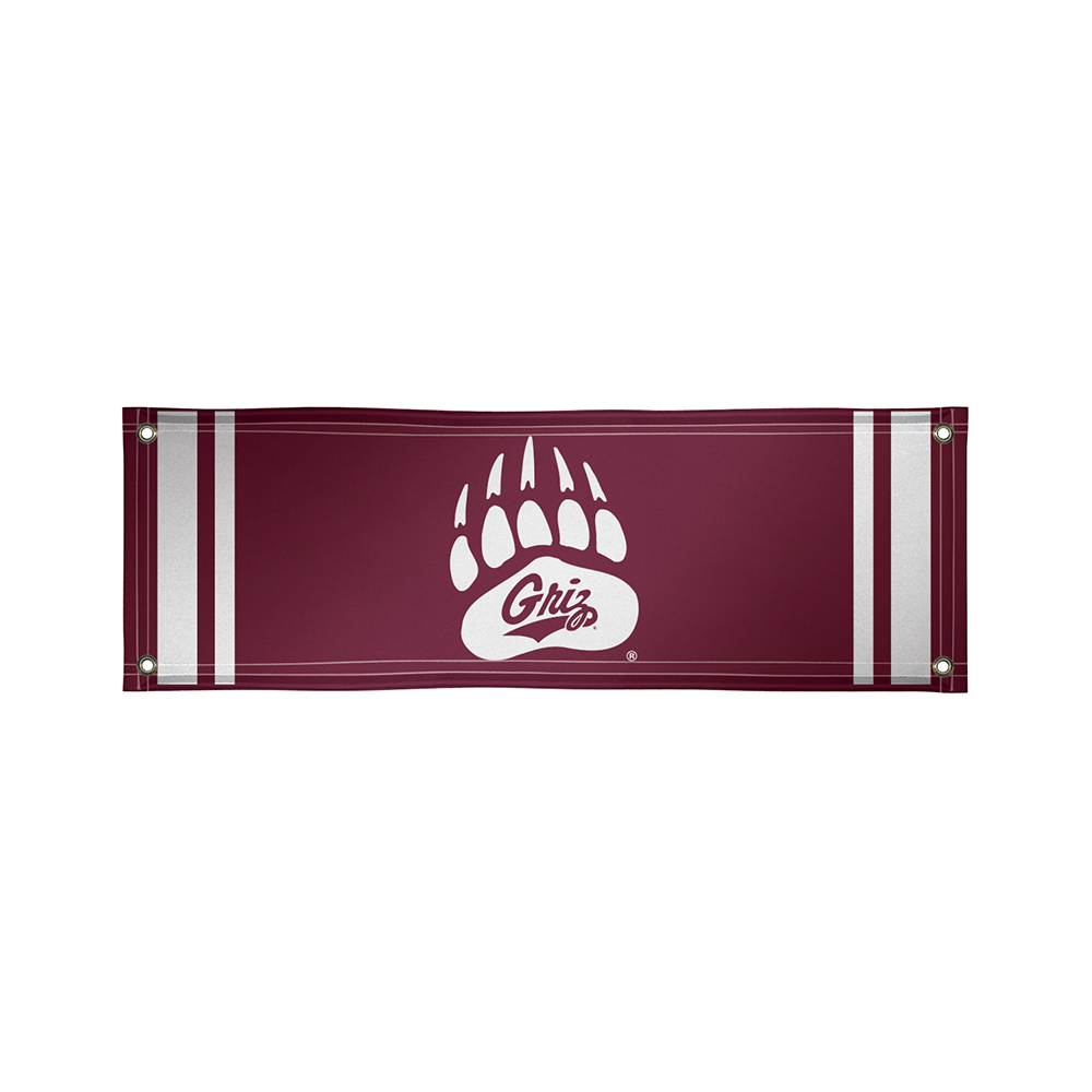 Picture of Victory VIC-810022UMT-003-IFS Montana Grizzlies NCAA Vinyl Banner&#44; 2 x 6 ft.