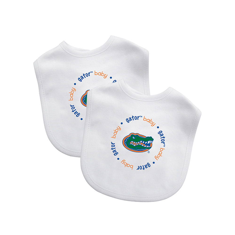 BFA-UFL62002-IFS Florida Gators NCAA Infant Bibs, Pack of 2
