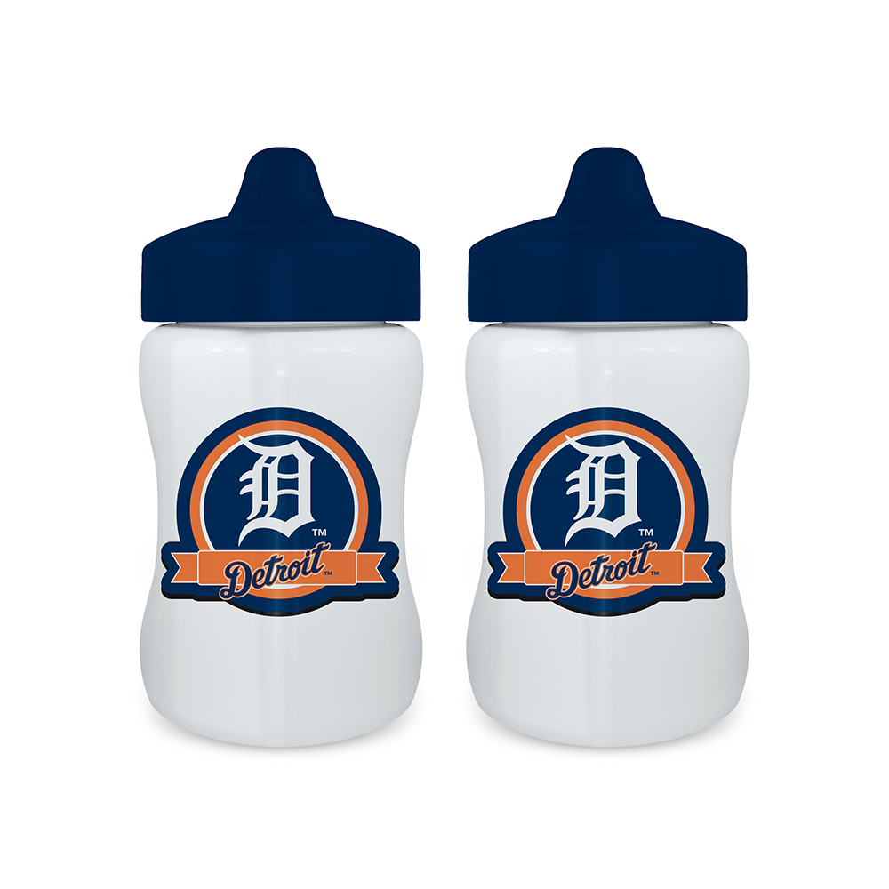 Picture of Baby Fanatic BFA-DET222-IFS Detroit Tigers MLB Sippy Cup&#44; Pack of 2