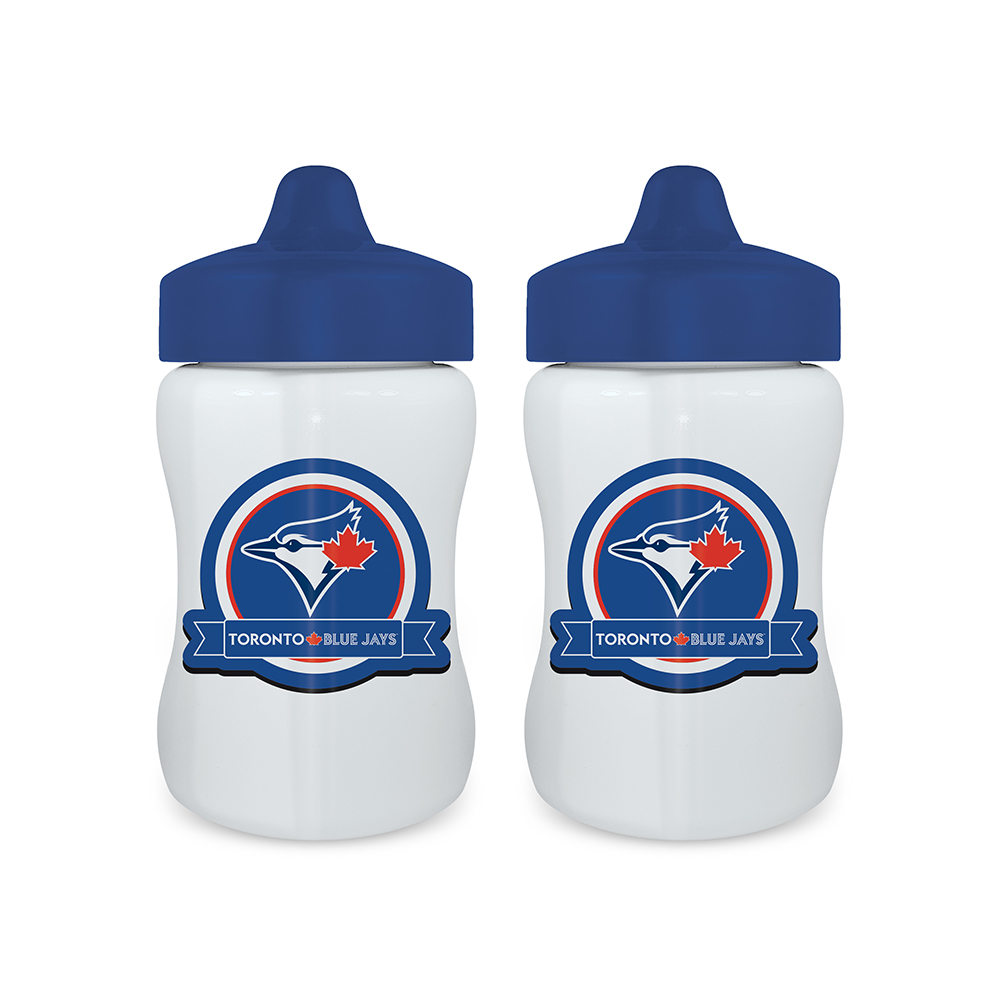 Picture of Baby Fanatic BFA-TBJ222-IFS Toronto Blue Jays MLB Sippy Cup&#44; Pack of 2