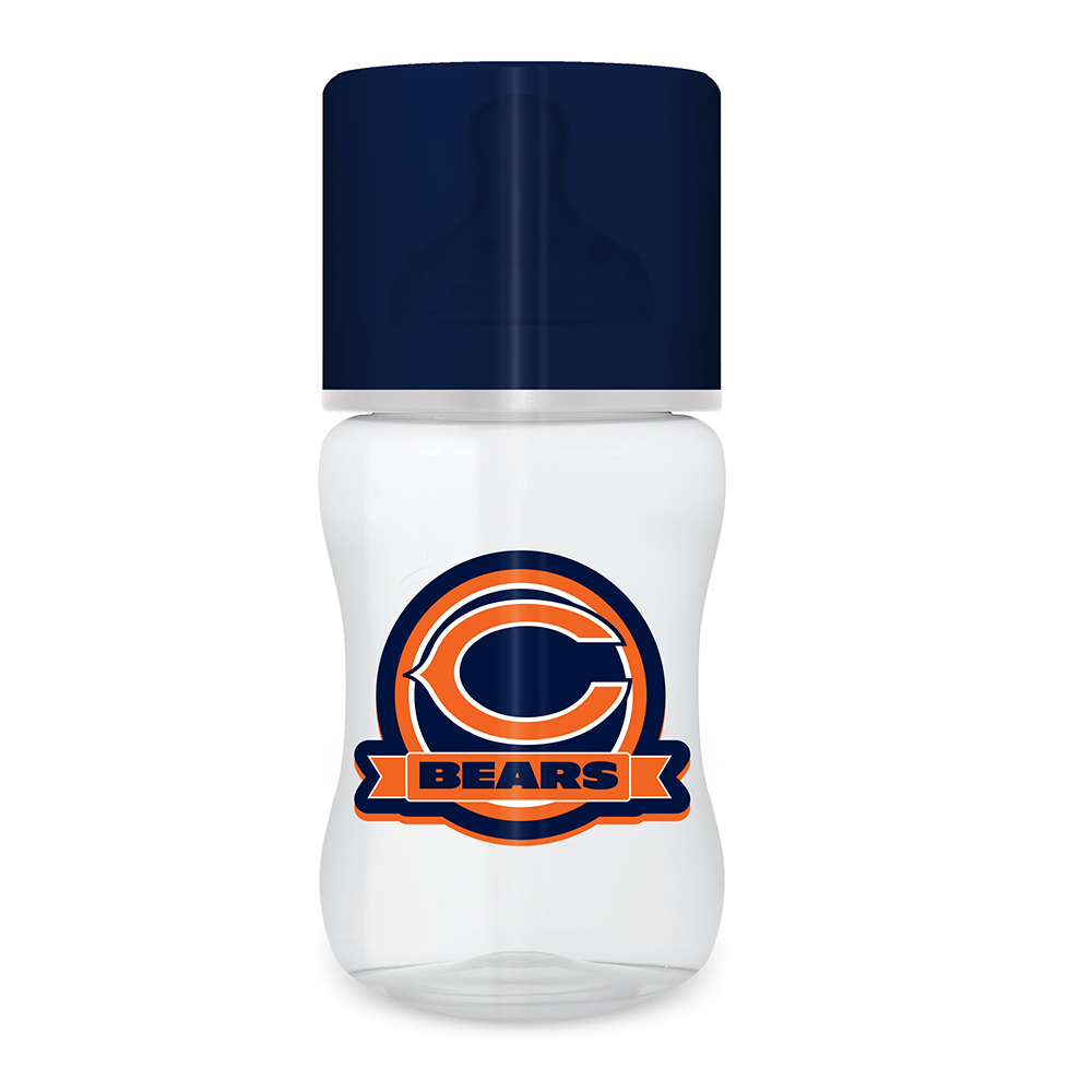 Picture of Baby Fanatic BFA-CHB231-IFS 9 oz Chicago Bears NFL Baby Bottle