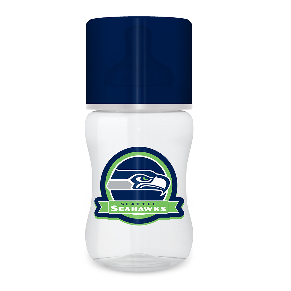 Picture of Baby Fanatic BFA-SES231-IFS 9 oz Seattle Seahawks NFL Baby Bottle