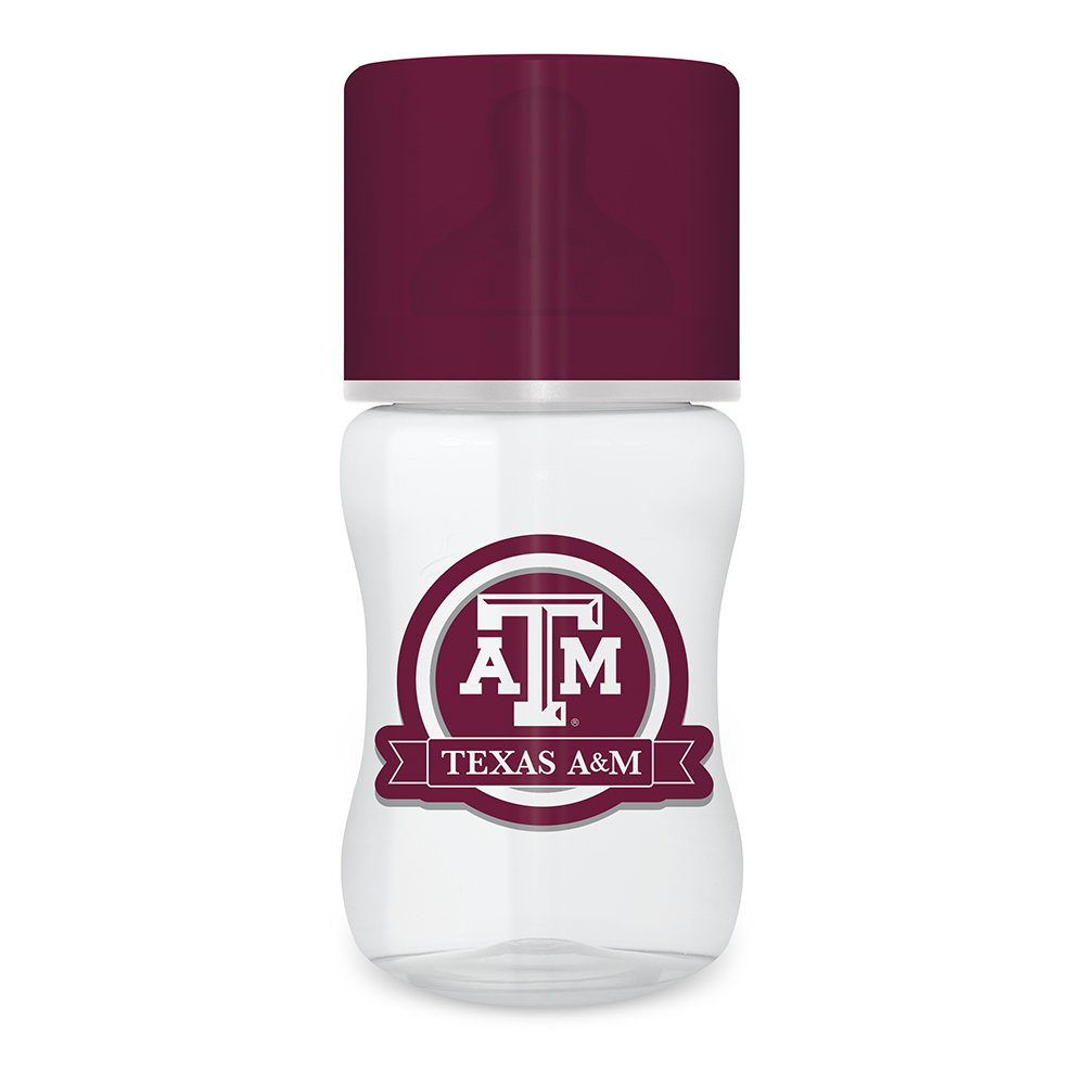 Picture of Baby Fanatic BFA-TAM231-IFS 9 oz Texas A & M Aggies NCAA Baby Bottle