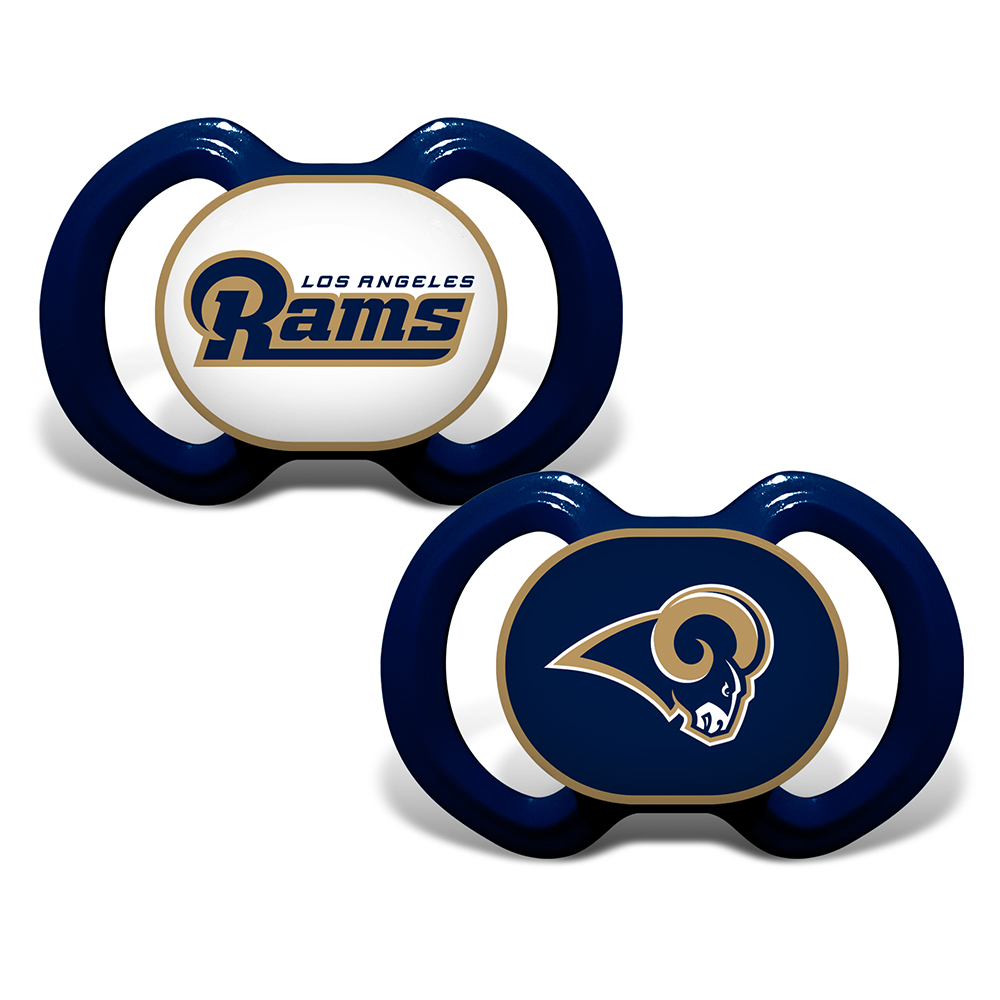 Los Angeles Rams NFL Gen 3 Pacifier, Pack of 2