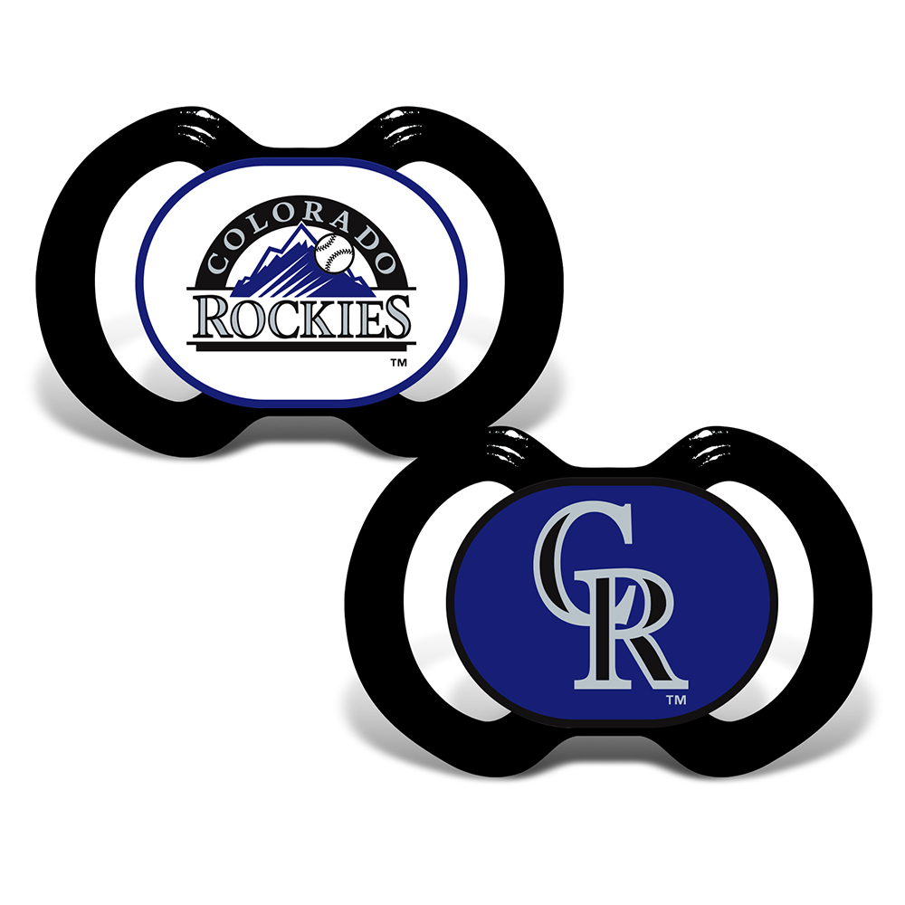 BFA-COR212-IFS Colorado Rockies MLB Gen 3 Pacifier, Pack of 2