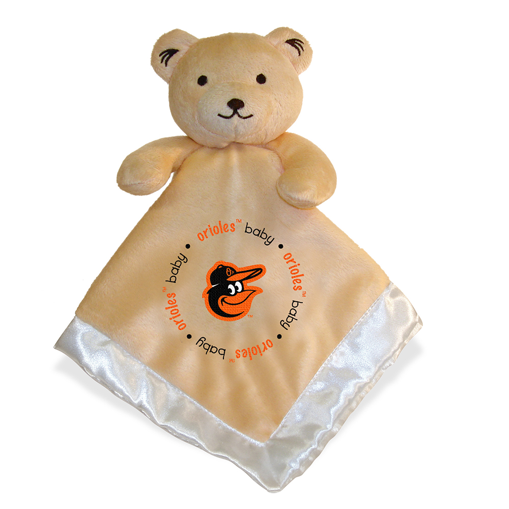 Picture of Baby Fanatic BFA-BAO701 14 x 14 in. Baltimore Orioles MLB Infant Security Blanket