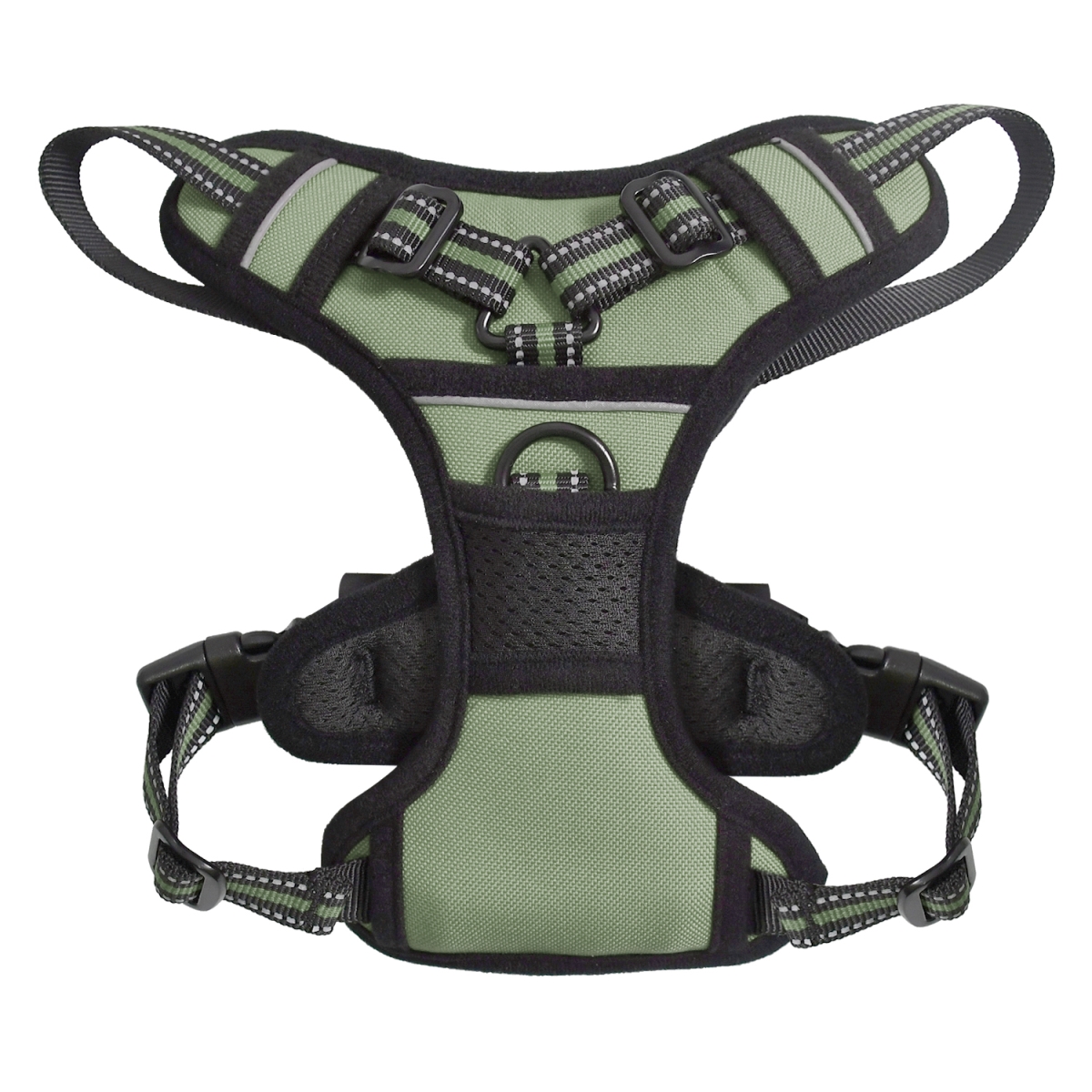 Picture of GOOPAWS GDH-1320GN GOOPAWS Padded Reflective Dog Harness, Easy Control Lightweight Dog Harness, Adjustable Outdoor Pet Harness for Small Medium Large Dogs