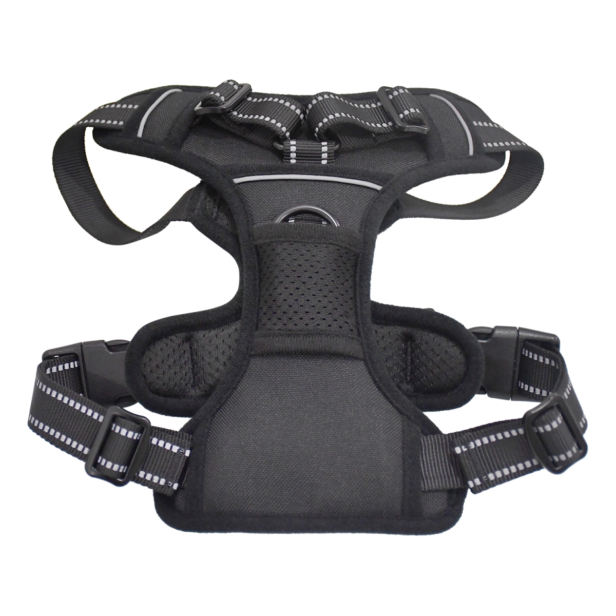 Picture of GOOPAWS GDH-1422BK GOOPAWS Padded Reflective Dog Harness, Easy Control Lightweight Dog Harness, Adjustable Outdoor Pet Harness for Small Medium Large Dogs
