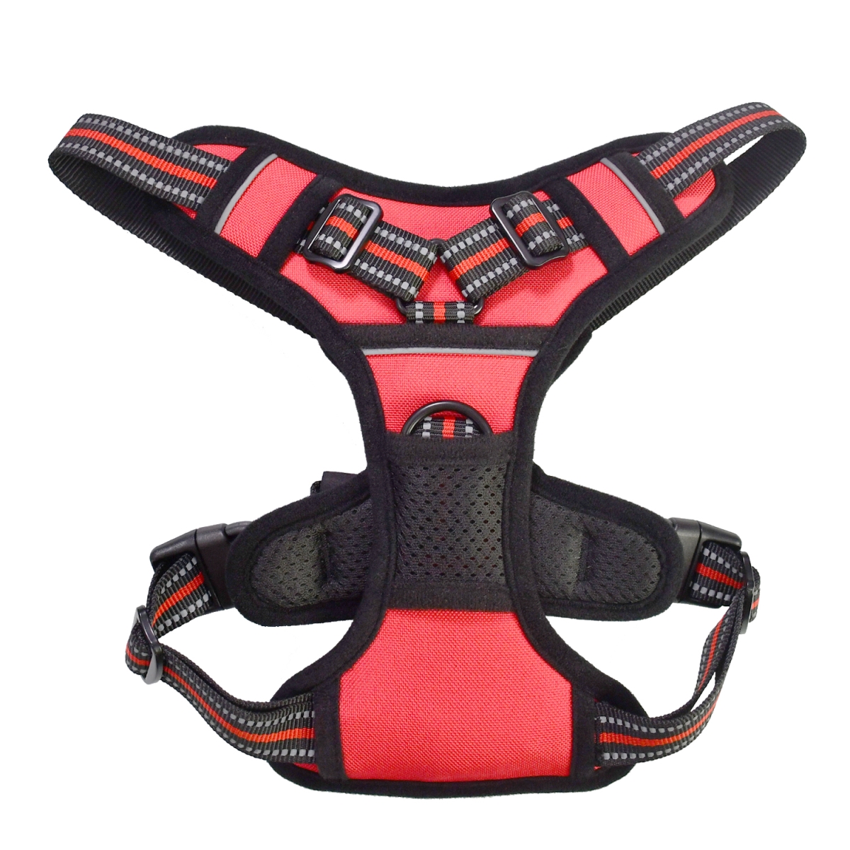 Picture of GOOPAWS GDH-1422RD GOOPAWS Padded Reflective Dog Harness, Easy Control Lightweight Dog Harness, Adjustable Outdoor Pet Harness for Small Medium Large Dogs