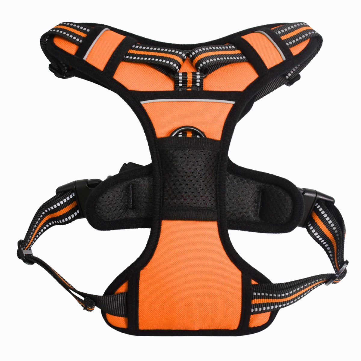 Picture of GOOPAWS GDH-1726OR GOOPAWS Padded Reflective Dog Harness, Easy Control Lightweight Dog Harness, Adjustable Outdoor Pet Harness for Small Medium Large Dogs