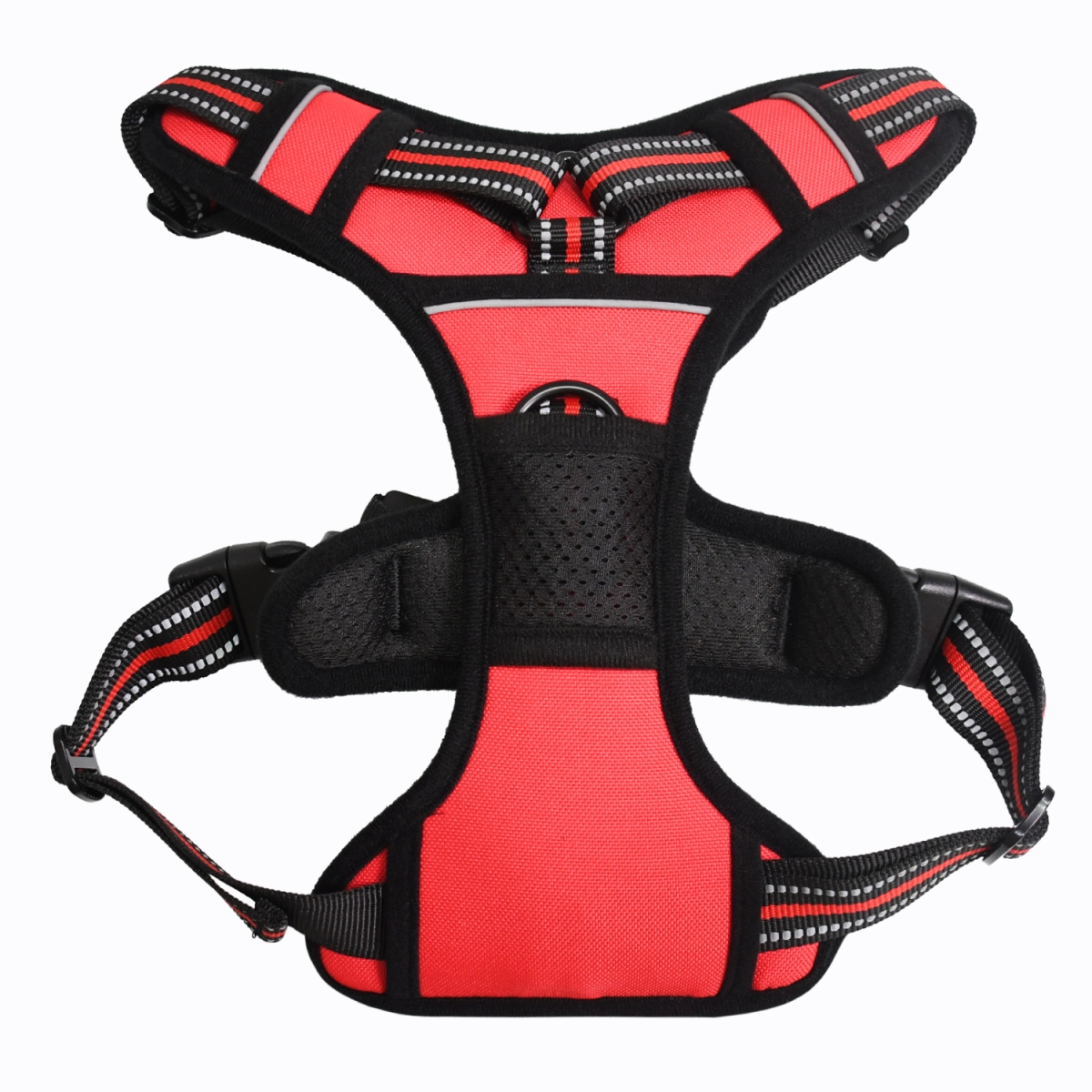 Picture of GOOPAWS GDH-1726RD GOOPAWS Padded Reflective Dog Harness, Easy Control Lightweight Dog Harness, Adjustable Outdoor Pet Harness for Small Medium Large Dogs