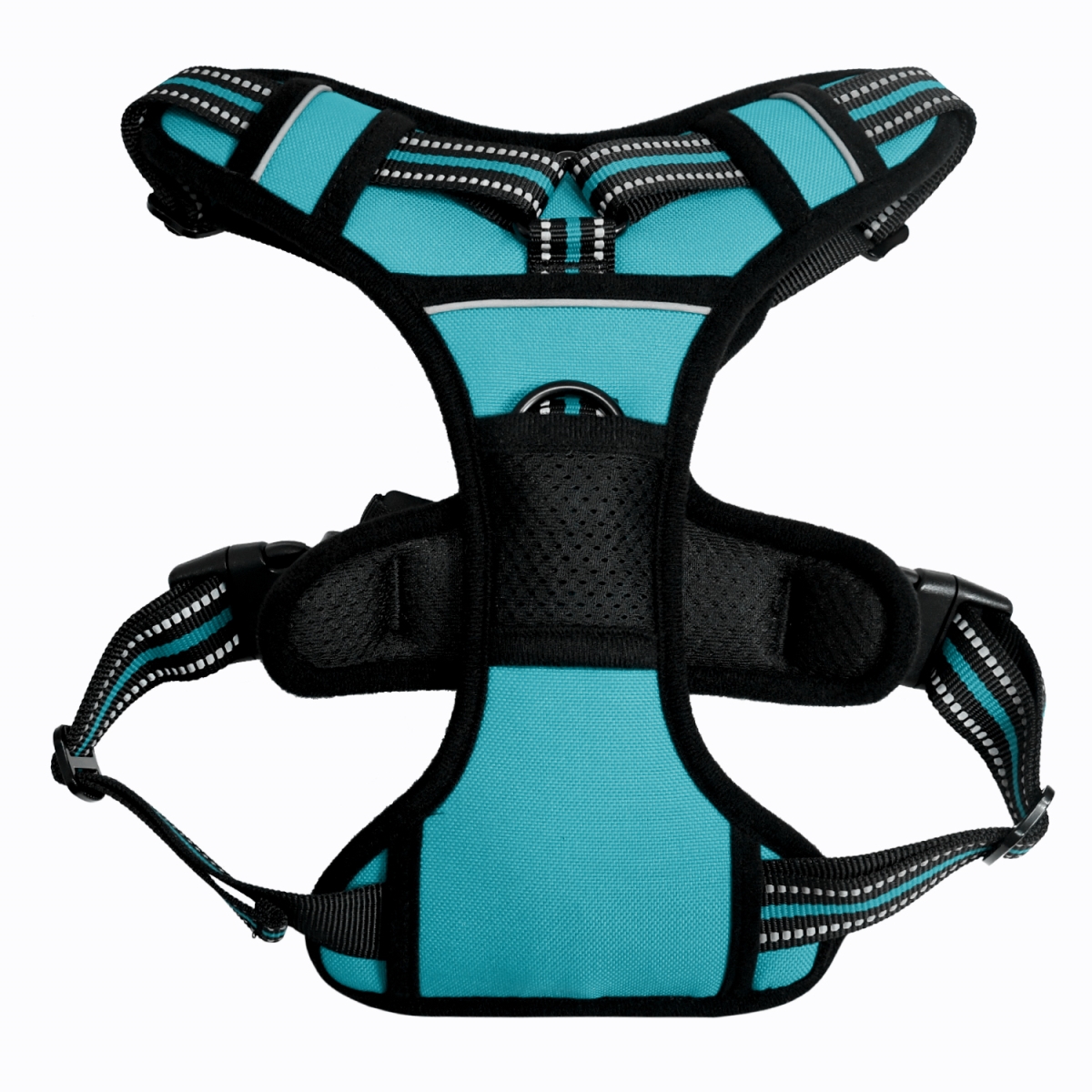 Picture of GOOPAWS GDH-1726BU GOOPAWS Padded Reflective Dog Harness, Easy Control Lightweight Dog Harness, Adjustable Outdoor Pet Harness for Small Medium Large Dogs