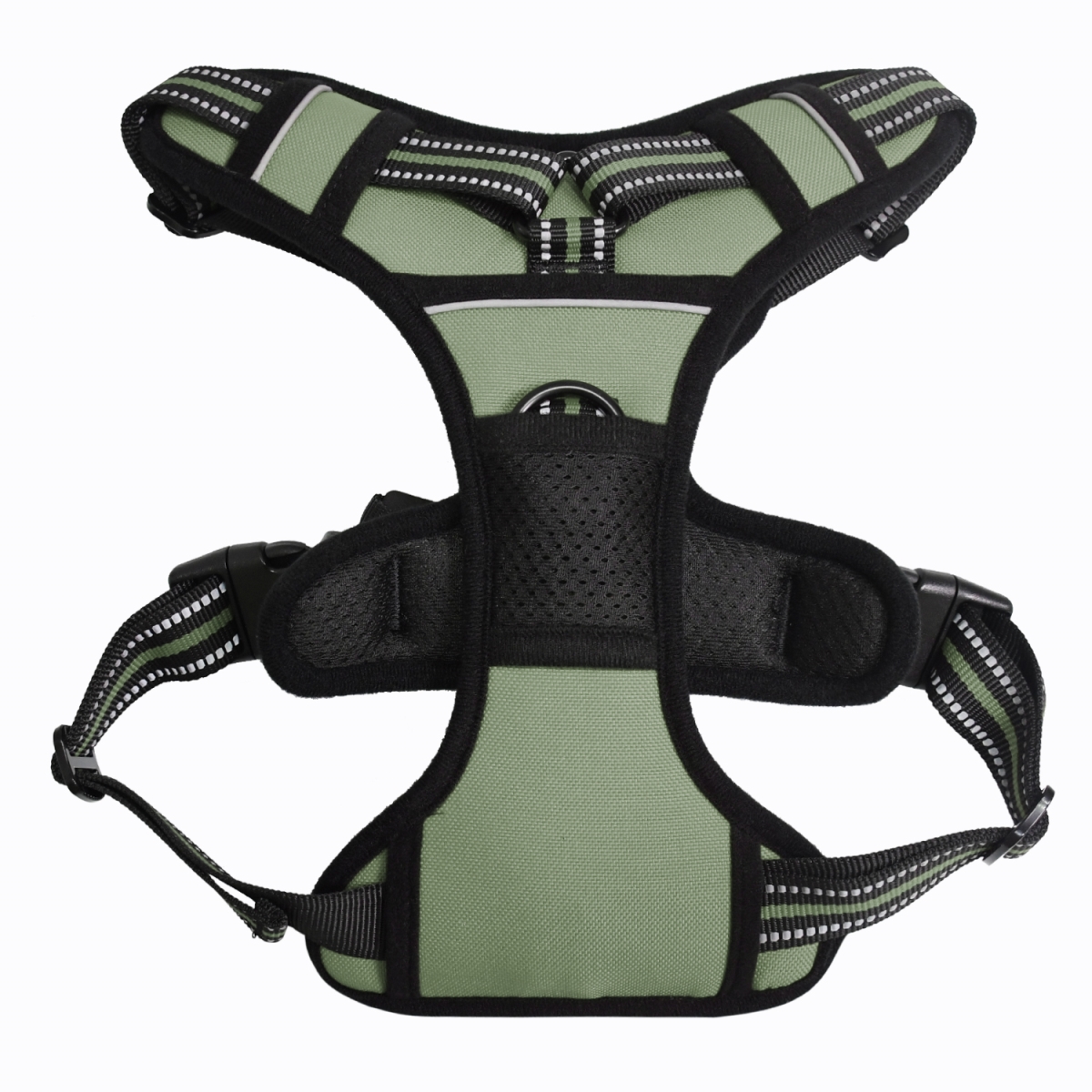 Picture of GOOPAWS GDH-1726GN GOOPAWS Padded Reflective Dog Harness, Easy Control Lightweight Dog Harness, Adjustable Outdoor Pet Harness for Small Medium Large Dogs