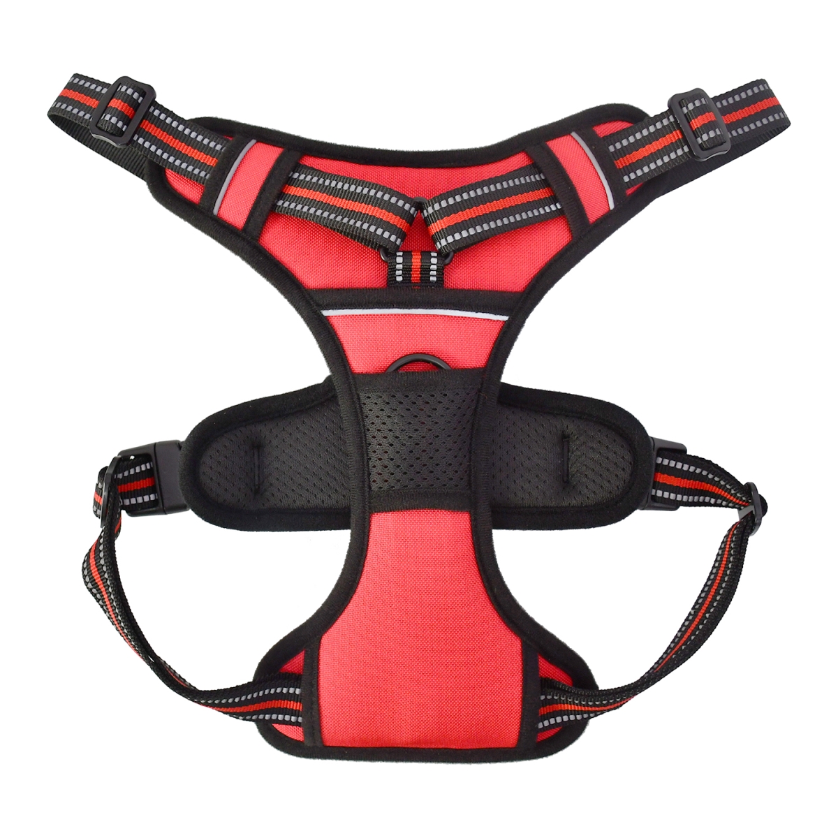 Picture of GOOPAWS GDH-2132RD GOOPAWS Padded Reflective Dog Harness, Easy Control Lightweight Dog Harness, Adjustable Outdoor Pet Harness for Small Medium Large Dogs