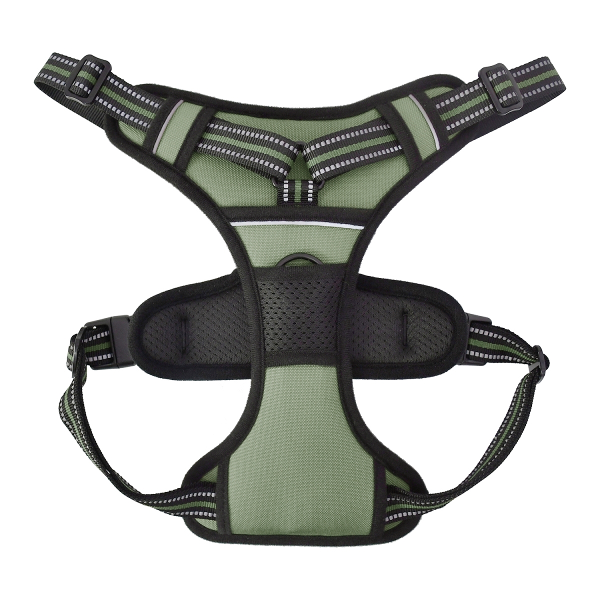 Picture of GOOPAWS GDH-2132GN GOOPAWS Padded Reflective Dog Harness, Easy Control Lightweight Dog Harness, Adjustable Outdoor Pet Harness for Small Medium Large Dogs