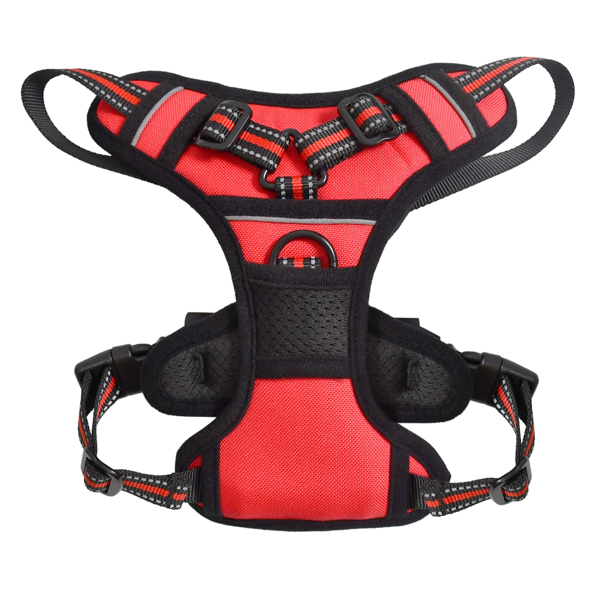 Picture of GOOPAWS GDH-1320RD GOOPAWS Padded Reflective Dog Harness, Easy Control Lightweight Dog Harness, Adjustable Outdoor Pet Harness for Small Medium Large Dogs