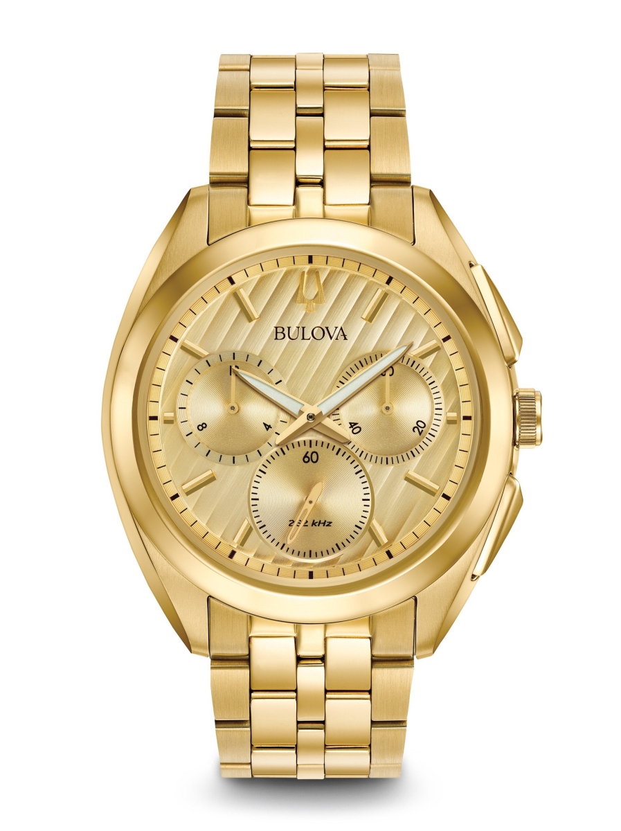 Picture of Bulova 97A125 Gold-Tone Stainless Steel Chronograph Mens Watch