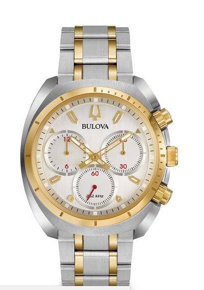 Picture of Bulova Two-Tone Stainess Steel Chronograph Mens Watch 98A157