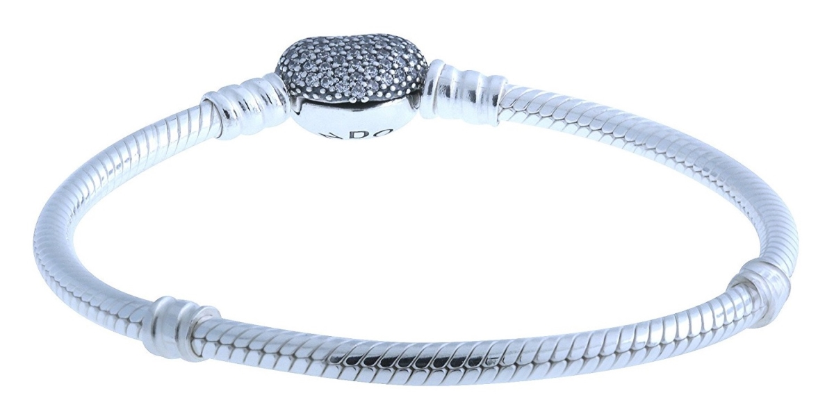 16 cm Pave Heart Bracelet