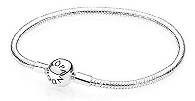 16 cm Smooth Silver Clasp Bracelet 16 cm