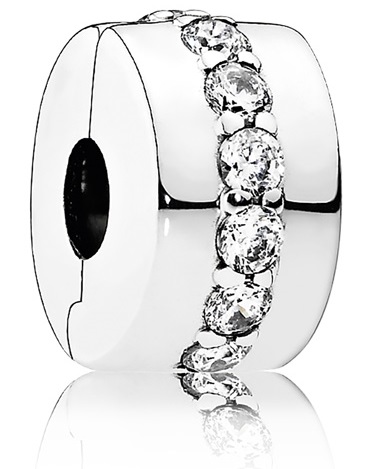 791972CZ Shining CZ Path Clip Spacer
