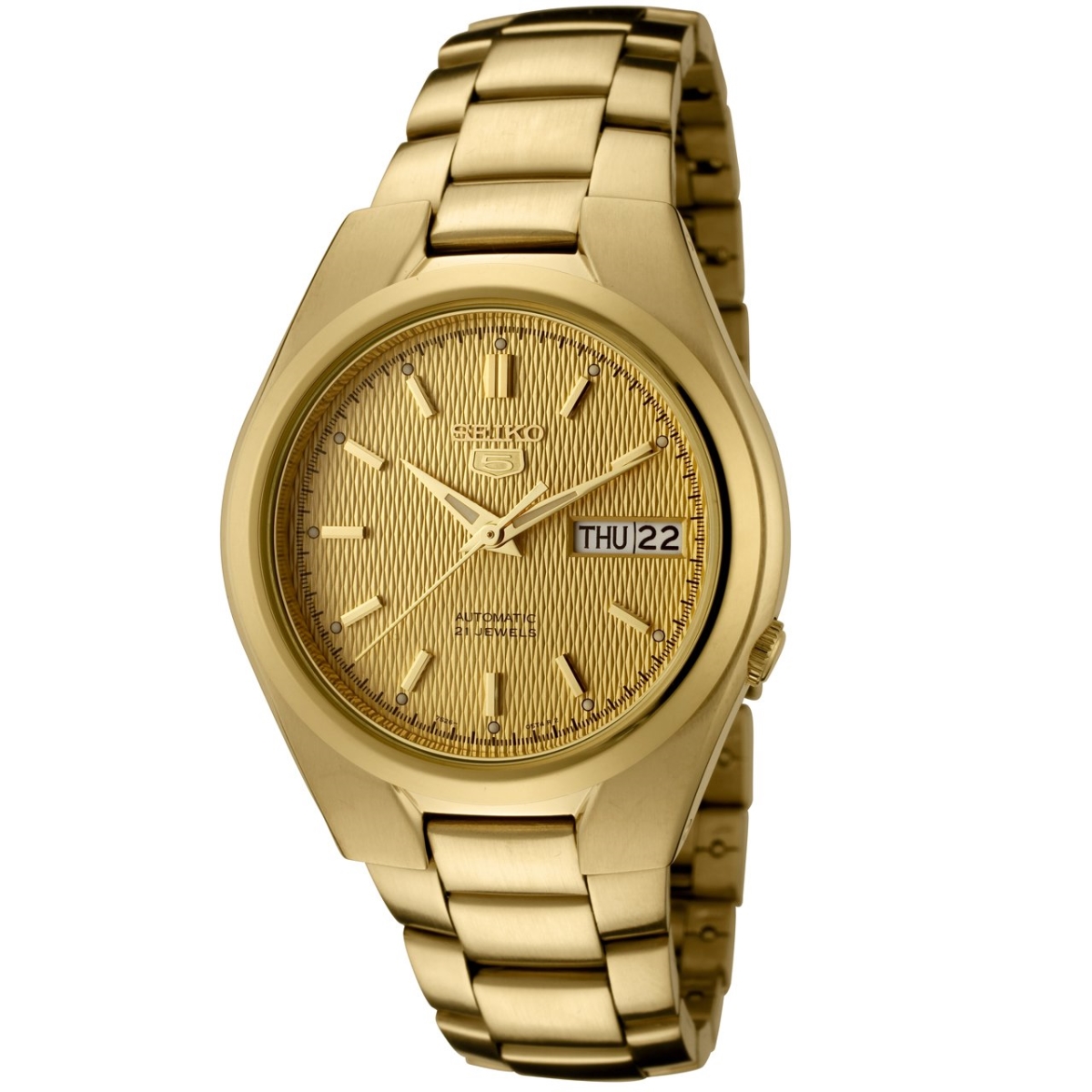 5 Automatic Gold-Tone Watch for Mens