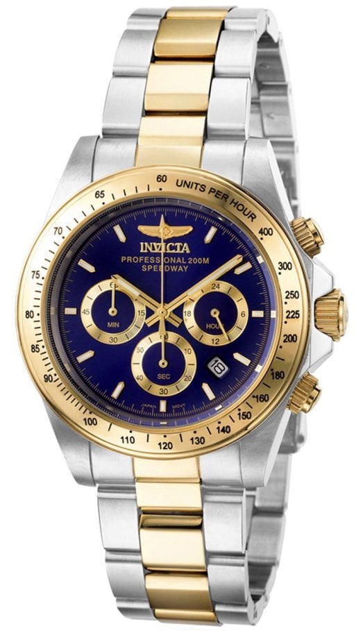 3644 Speedway Cougar Chronograph Watch for Mens, Two-Tone