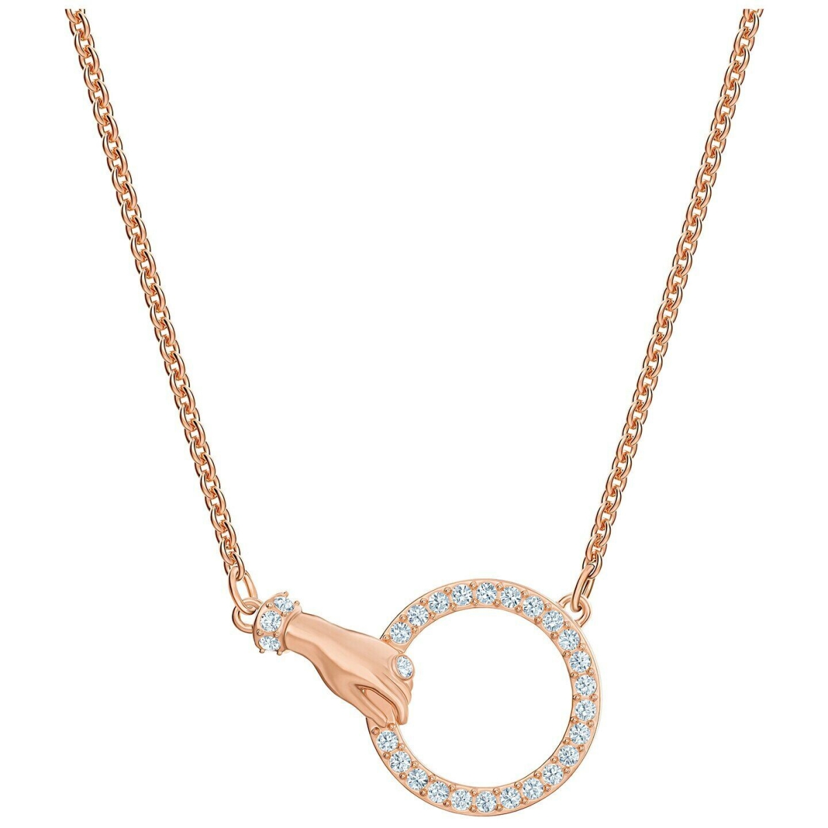 Picture of Swarovski 5489573 Symbolic Rose-Gold Tone Necklace