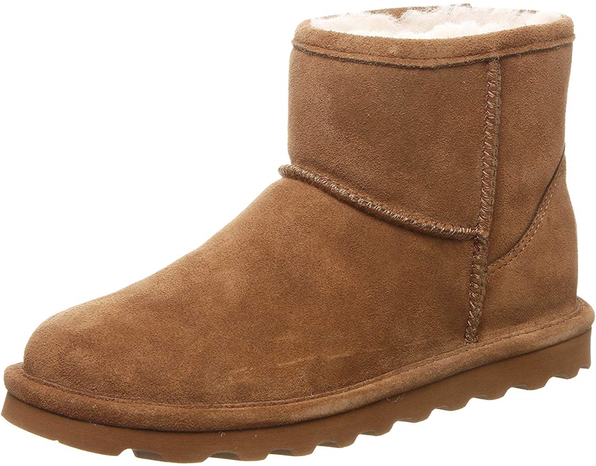 Picture of Bearpaw 2130W-H-10 Womens Alyssa Fashion Boot&#44; Hickory II - Size 10
