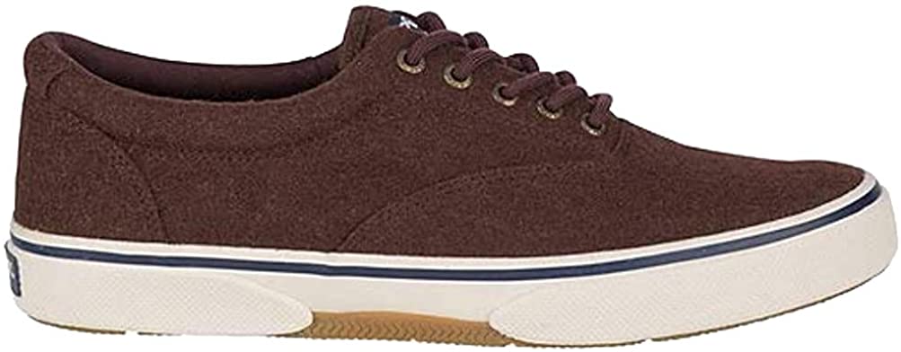 Picture of Sperry STS19868-8.5 Mens Halyard CVO Canvas Sneaker - Brown Wool - Size 8.5