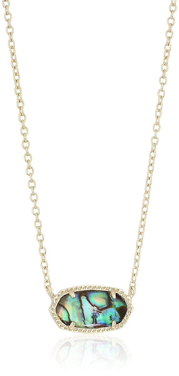 Signature Elisa Gold Plated Abalone Shell Necklace - Gold - One Size - Elegant Design