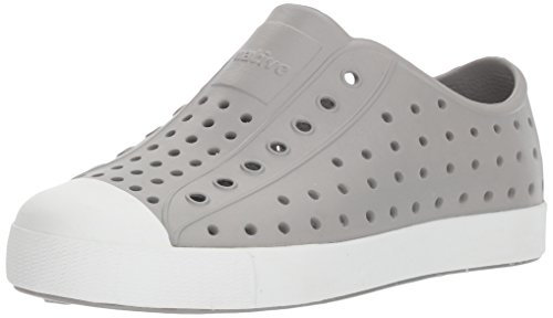 Jefferson Kids & Junior Shoes, Pigeon Grey & Shell White - Size J5