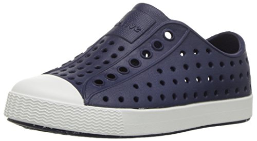 Jefferson Kids Shoes - Regatta Blue & Shell White - Size J4 - Lightweight EVA