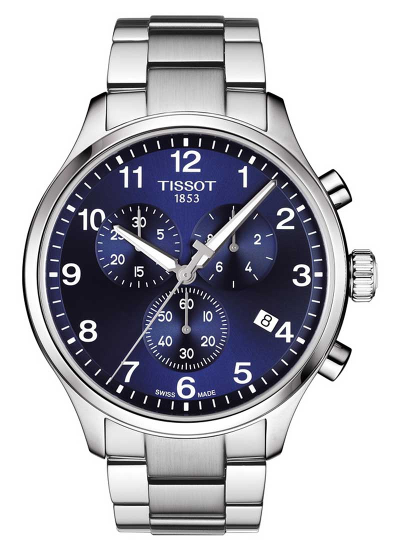 Mens Chrono XL Classic Watch, Stainless Steel -  Tissot, TI312898