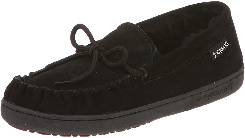 Picture of Bearpaw 1295M-001-11 Moc II Slipper for Mens&#44; Black - Size 11