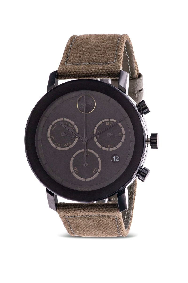 3600725 Mens Bold Evolution Chronograph Canvas Watch -  Movado