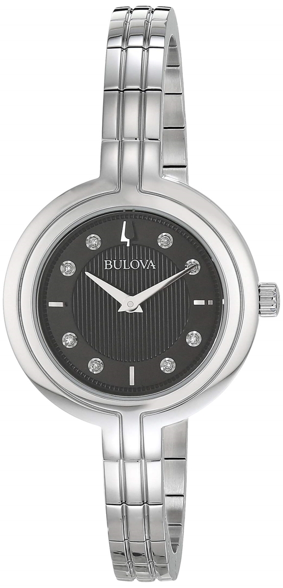 Picture of Bulova 96P215 Rhapsody Diamond Ladies Watch&#44; Silver