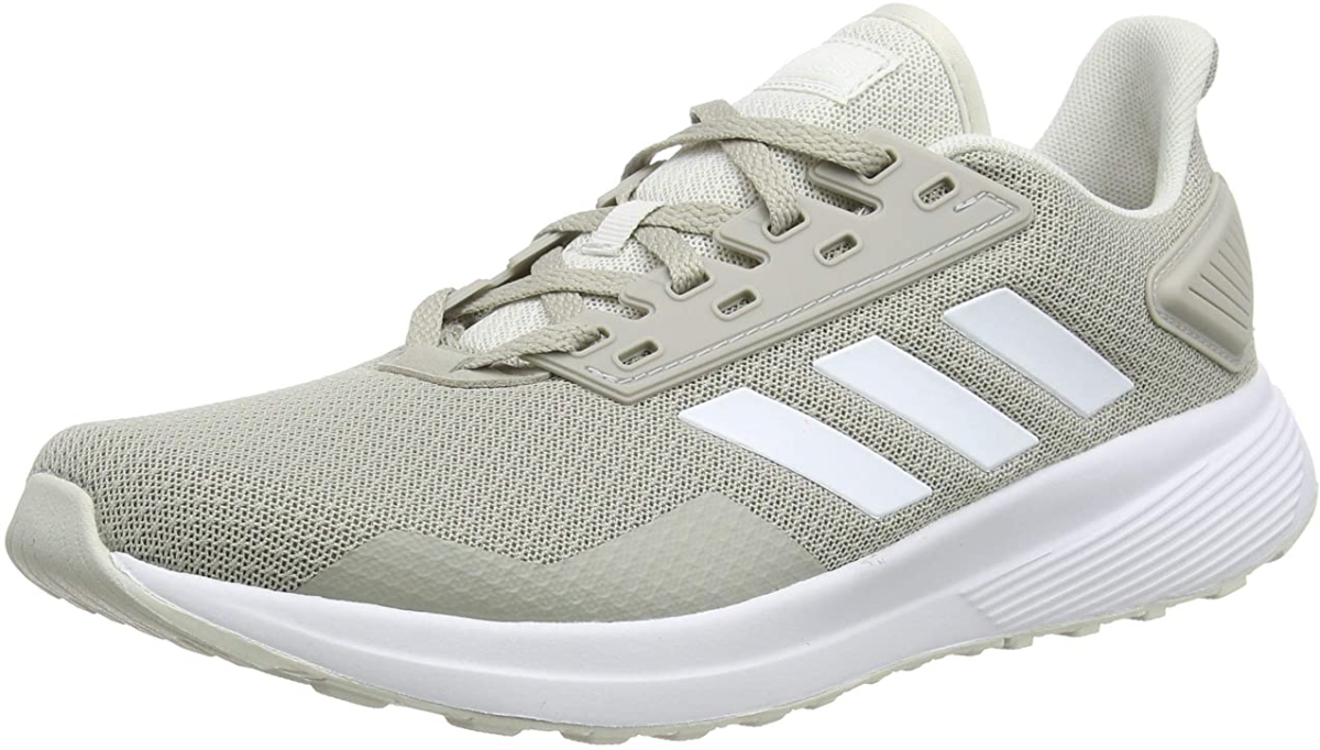 EG8662-7 Mens Duramo 9 Sneakers Running Shoe, Metal Grey, Cloud White & Orbit Grey - Size 7 -  Adidas