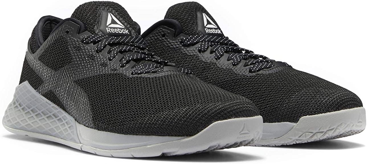 Mens Nano 9 Cross Trainer Shoe, Black & Pure Grey 4 - Size 7.5