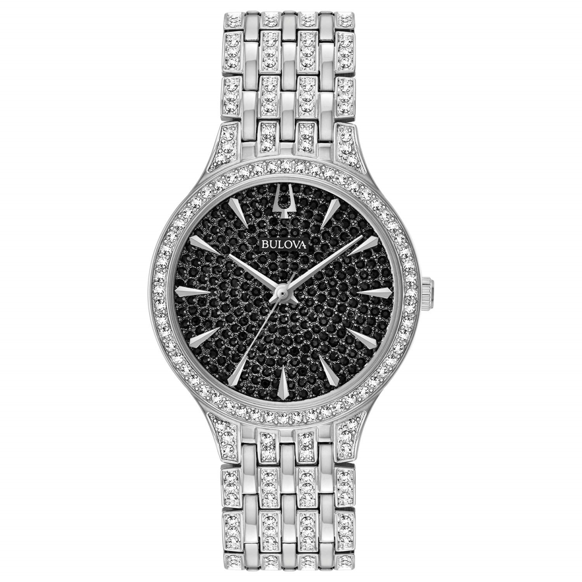 Picture of Bulova 96L273 Phantom Crystal Watch for Ladies&#44; Stainless Steel