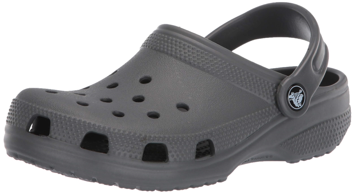 Picture of Crocs 10001-0DA-M6W8 Classic Clogs for Unisex&#44; Slate Grey - Size Men 6 & Women 8