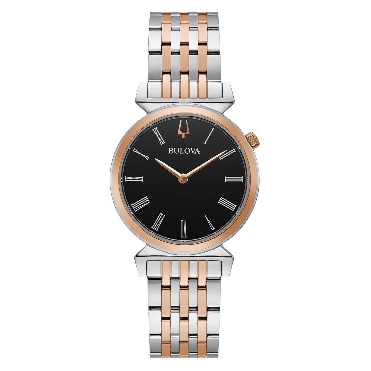 Picture of Bulova 98L265 30 mm Womens Regatta Two-Tone Quartz Stainless Steel Watch